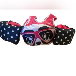 Speedo Splash Jammers Girl Swim Life Vest Floaties